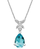 surplus blue diamond necklaces