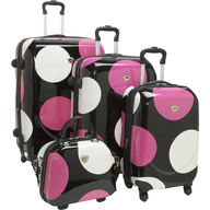 polka dot luggage set suppliers